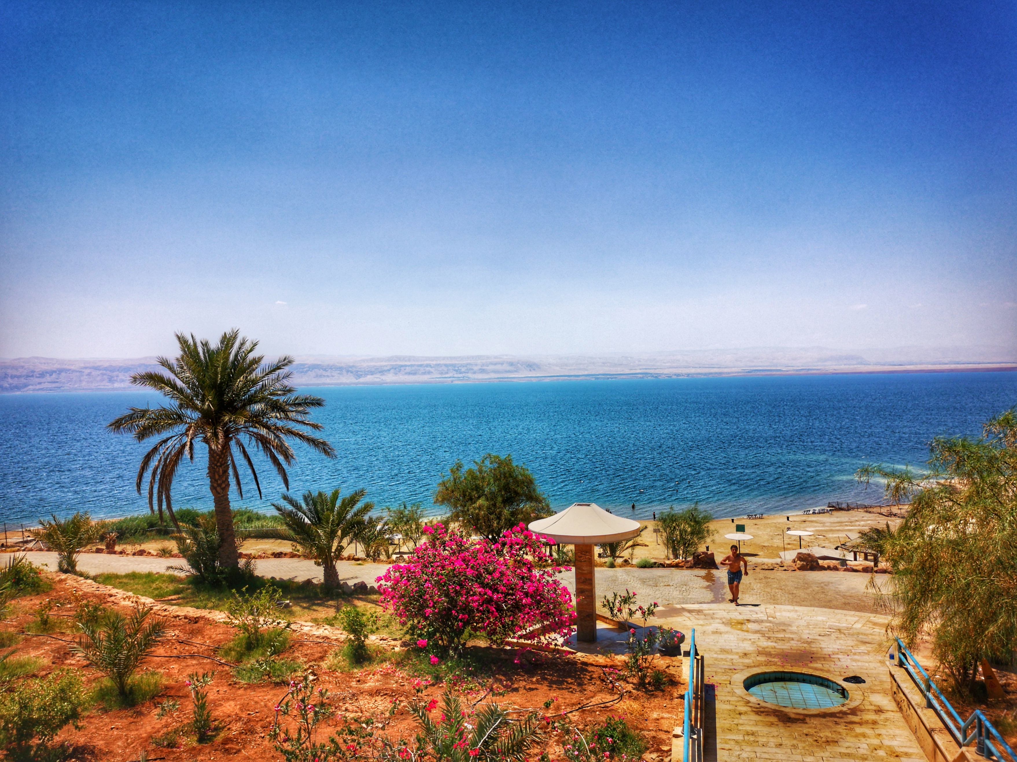 Dead Sea: pause at the lowest point route image