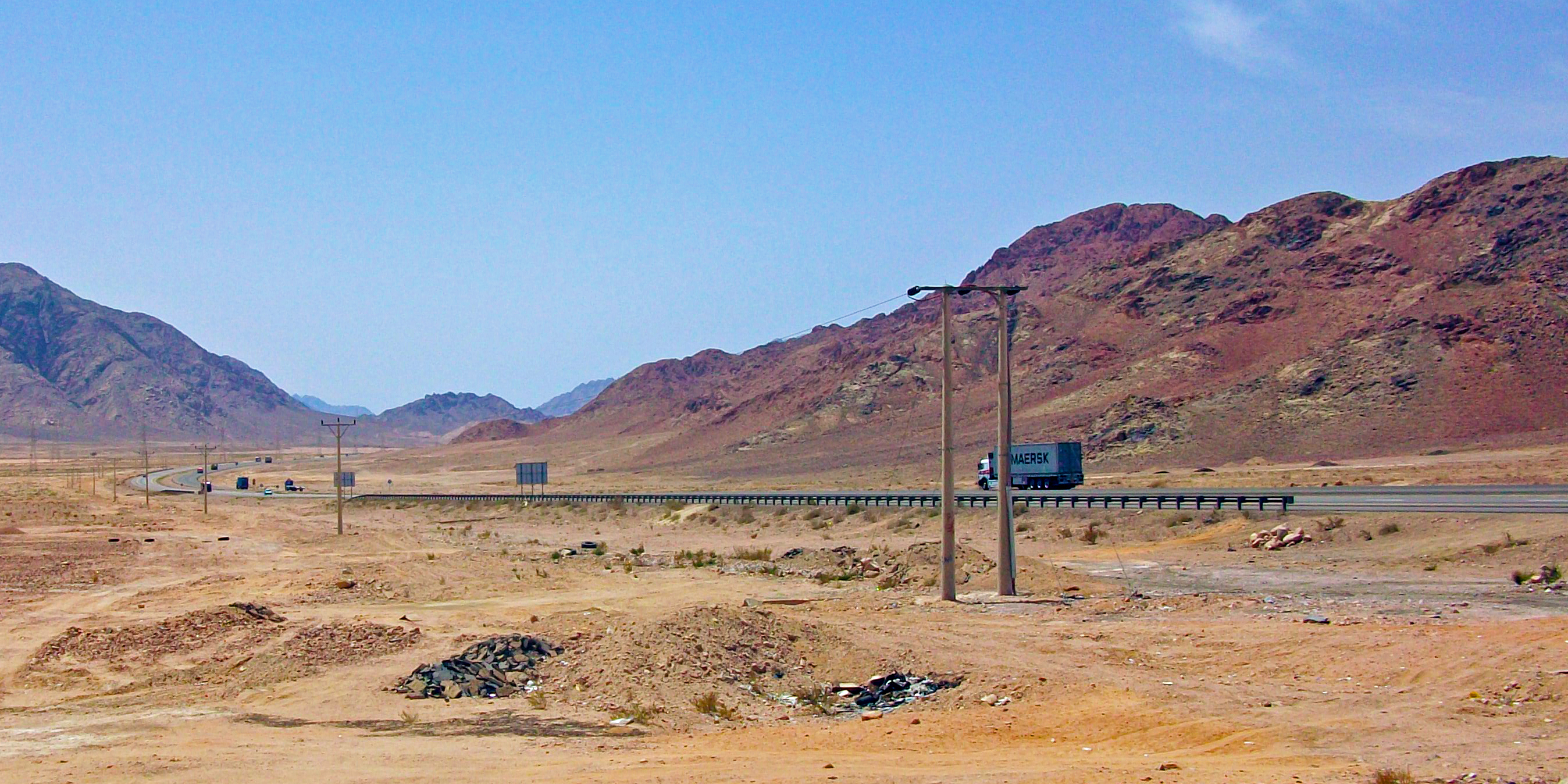 King's Highway toward Petra route image