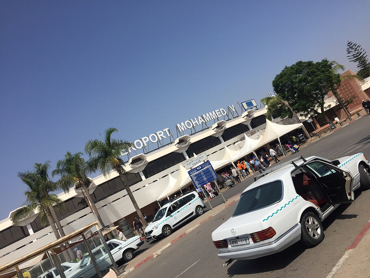 Mohammed V International Airport Exterior Views
