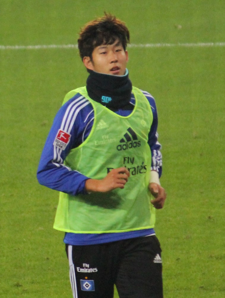 Son Heung-min Football Photos