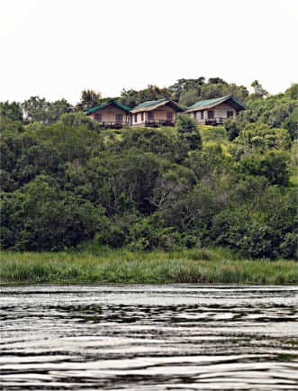 Paraa Safari Lodge exterior