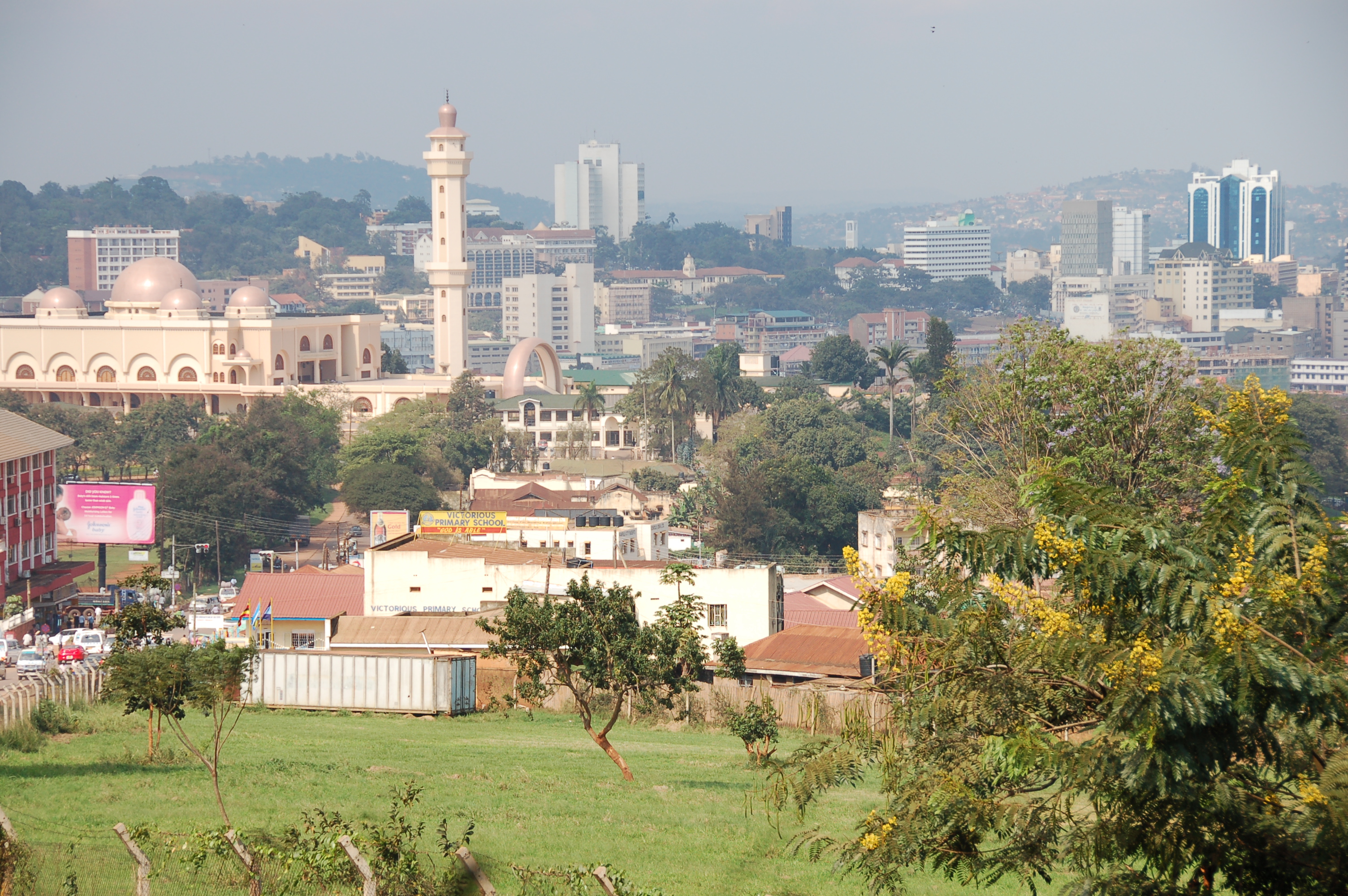 Kampala travel view